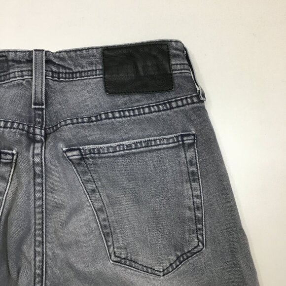 AG ADRIANO GOLDSCHMIED Gray THE TELLIS Modern Slim 5 Pocket Logo Hardware Jeans - Picture 10 of 16